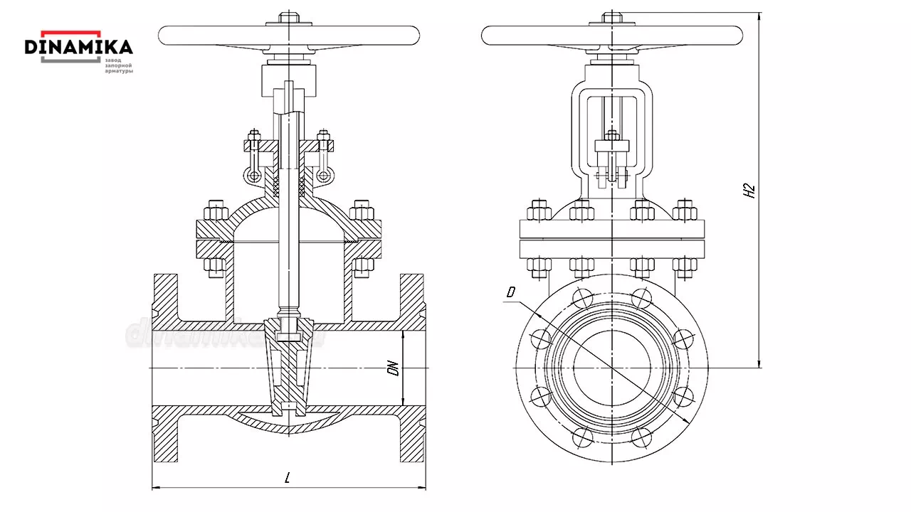 30ЛС76НЖ чертёж с размерами